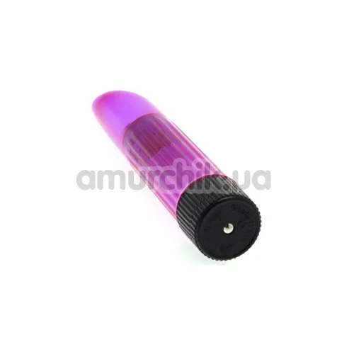 Мини-вибратор Lady Finger Crystal Clear, фиолетовый
