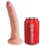 Фалоімітатор King Cock Plus 7 Dual Density Cock, тілесний - Фото №9
