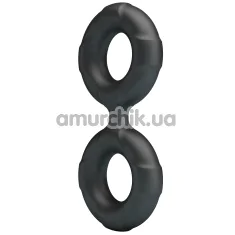 Эрекционное кольцо Crazy Bull Super Soft Silicone Radwan, черное - Фото №1