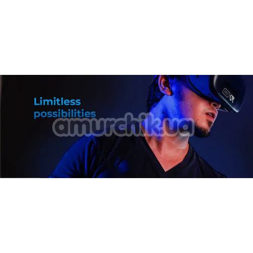 Окуляри віртуальної реальності Kiiroo VR, чорні