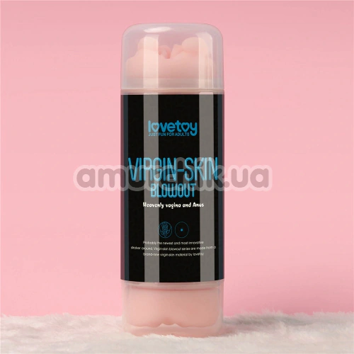 Мастурбатор Lovetoy Virgin-Skin Blowout Heavenly Vagina and Anus, телесный