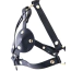 Портупея Lockink Queen Chest Harness With Removable Bra, черная - Фото №2
