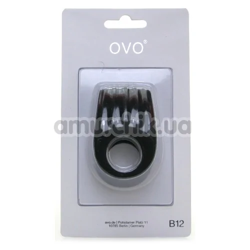 Виброкольцо OVO B12, черное