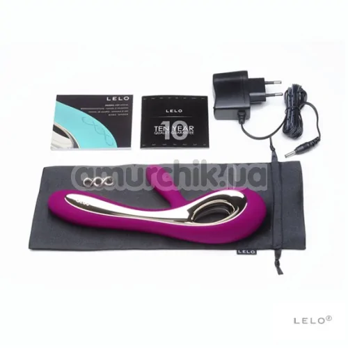 Вибратор Lelo Soraya Deep Rose (Лело Сорайя), фиолетовый