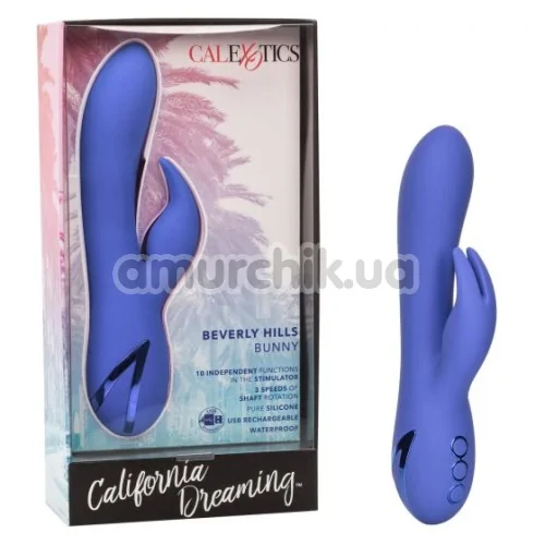Вібратор California Dreaming Beverly Hills Bunny, бузковий