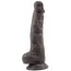 Фалоімітатор Fashion Dude 8.5 Inch Cock, темно-коричневий - Фото №2