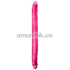Двокінцевий фалоімітатор B Yours 16 Inch Double Dildo, рожевий - Фото №1