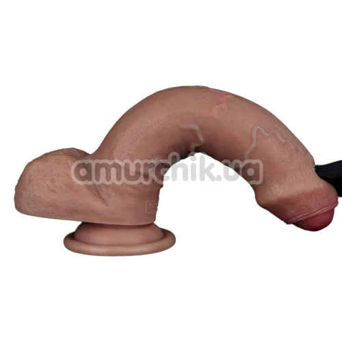Фаллоимитатор Dual-Layered Silicone Nature Cock LV411043, светло-коричневый