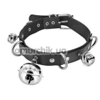 Нашийник Fetish Tentation Choker Bells, чорний - Фото №1