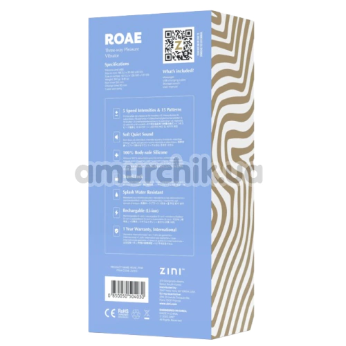 Вібратор для точки G Zini Roae, рожевий