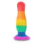 Анальна пробка ToyJoy Pride Fun Stuffer Medium, мультикольорова - Фото №1