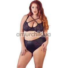 Комплект Cottelli Collection Lingerie 221321414, черный: бюстгальтер + трусики - Фото №1