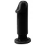 Анальна пробка Rubicon Evil Dildo Plug M, чорна - Фото №1