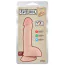 Фаллоимитатор T-skin ReaL BasiX Cock, телесный - Фото №4