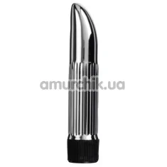 Вібратор Lady Finger Deluxe Mini сріблястий - Фото №1