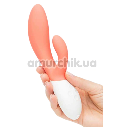 Вібратор Lelo Ina 3 Coral (Лело Іна 3), помаранчевий