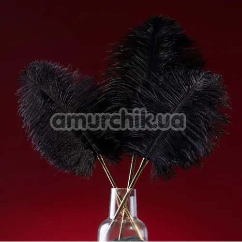 Перышко для ласк Upko Feather Tickler, черное