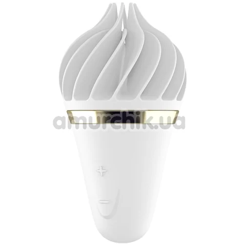 Клиторальный вибратор Satisfyer Sweet Treat, белый - Фото №1