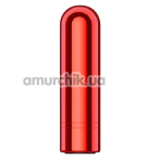 Кліторальний вібратор Kool Vibes Rechargeable Bullet, червоний - Фото №1