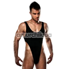 Мужское боди Passion 010 Body, чёрное - Фото №1