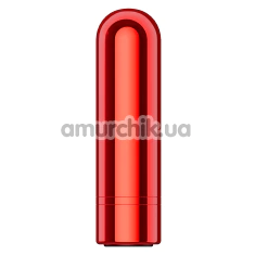 Кліторальний вібратор Kool Vibes Rechargeable Bullet, червоний - Фото №1