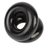 Эрекционное кольцо GK Power Dual Pleasure Ring, черное - Фото №2