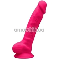 Фаллоимитатор Silexd Premium Silicone Dildo Model 1 Size 7, розовый - Фото №1
