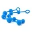 Набор анальных цепочек Posh Silicone “O” Beads, голубой - Фото №3