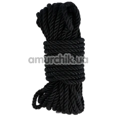 Веревка Pick&Love Silk Rope №91, черная - Фото №1