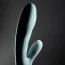 Вібратор з підігрівом Sweet Em Heating Dual Vibrator Wand, блакитний - Фото №8