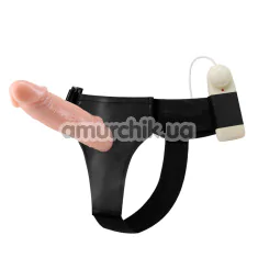 Страпон з вібрацією Ultra Passionate Harness 010025, тілесний - Фото №1