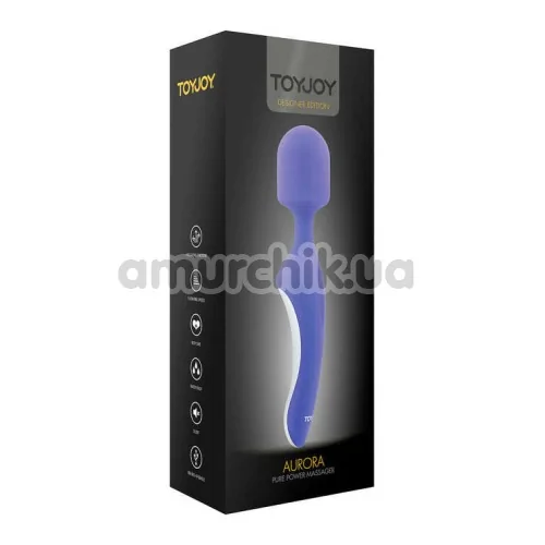 Универсальный массажер Massager Aurora Designer Edition, фиолетовый