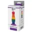 Анальна пробка Colourful Love Colourful Plug 14.5 см, райдужна - Фото №4