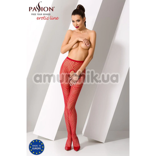 Колготки Passion Free Your Senses S010, красные