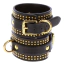 Фиксаторы для рук Taboom Vogue Studded Wrist Cuffs, черные - Фото №6