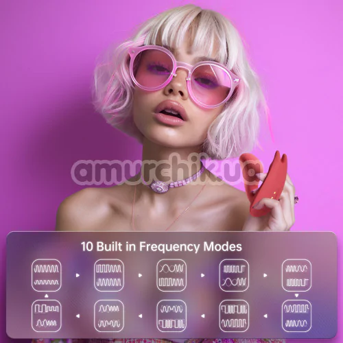 Вібратор Magic Motion Magic Umi, червоний