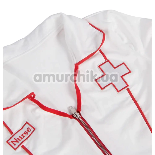 Костюм медсестры Star Night Nurse Body Set, белый: боди + головной убор