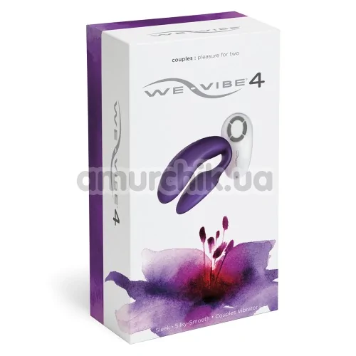 Вибратор We-Vibe 4 Purple (ви вайб 4 фиолетовый)