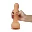 Фаллоимитатор Dual-Layered Silicone Nature Cock LV4006, телесный - Фото №7
