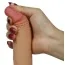 Фалоімітатор Dual-Layered Silicone Nature Cock LV4001, тілесний - Фото №7