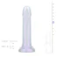 Фалоімітатор Small Glitter Dildo, біло-фіолетовий - Фото №8