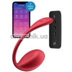 Віброяйце Satisfyer Shiny Petal, червоне - Фото №1