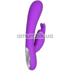 Вібратор Embrace Massaging G-Rabbit, фіолетовий - Фото №1