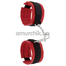 Фиксаторы для рук Guilty Pleasure Luxurious Handcuffs 520006, красные - Фото №1
