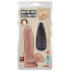 Вібратор T-skin ReaL Mantric Muse Dildo Vibrator, тілесний - Фото №3