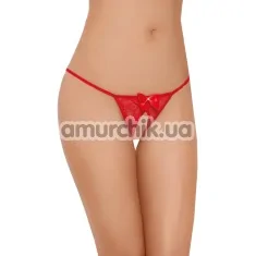 Трусики-стринги женские G-string красные (модель 2427) - Фото №1