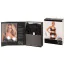 Комплект Abierta Fina Straps Set чорний: бюстгальтер + пояс для панчіх + трусики-стрінги - Фото №9