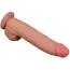 Фаллоимитатор Sliding-Skin Dual Layer Dong King Sized 12, телесный - Фото №2