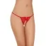 Трусики-стринги женские G-string красные (модель 2427) - Фото №1