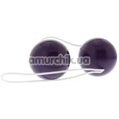 Вагінальні кульки Vibratone Unisex Duo Balls фіолетові - Фото №1